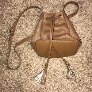 REAL LEATHER Jcrew purse